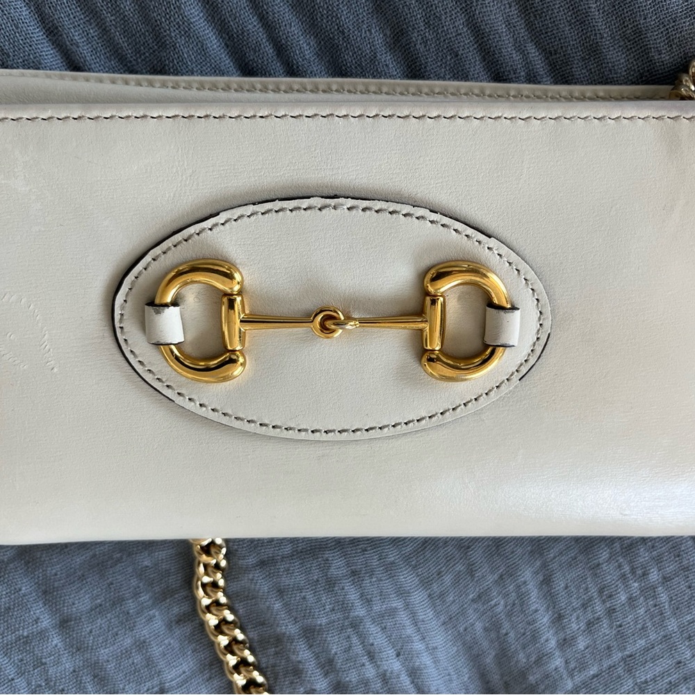 Vintage Gucci Horsebit 1955 Leather Wallet with Chain - Picture 7 of 10